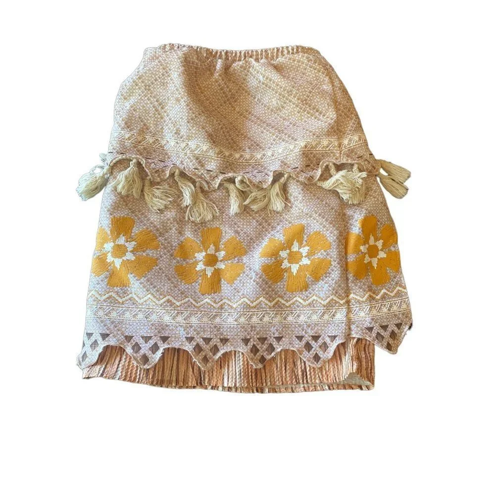 Disney Store Moana‎ Costume Skirt Size 5/6